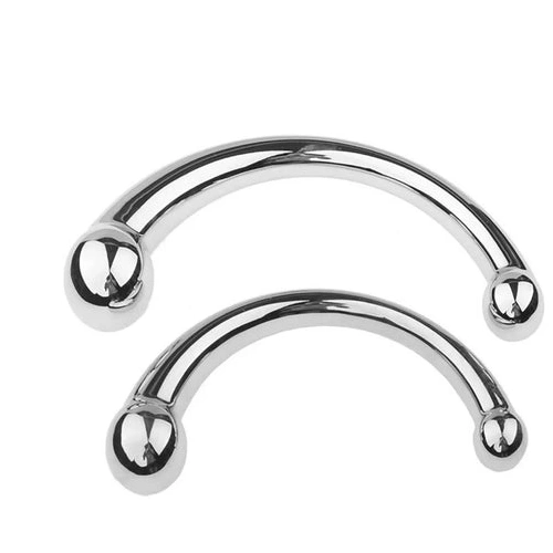 Anal Hooks Elegant Hook 5858 Stainless Anal Ended Double Steel 0911